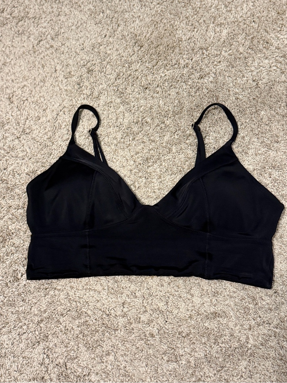Victoria's Secret Black Swim Bikini Top